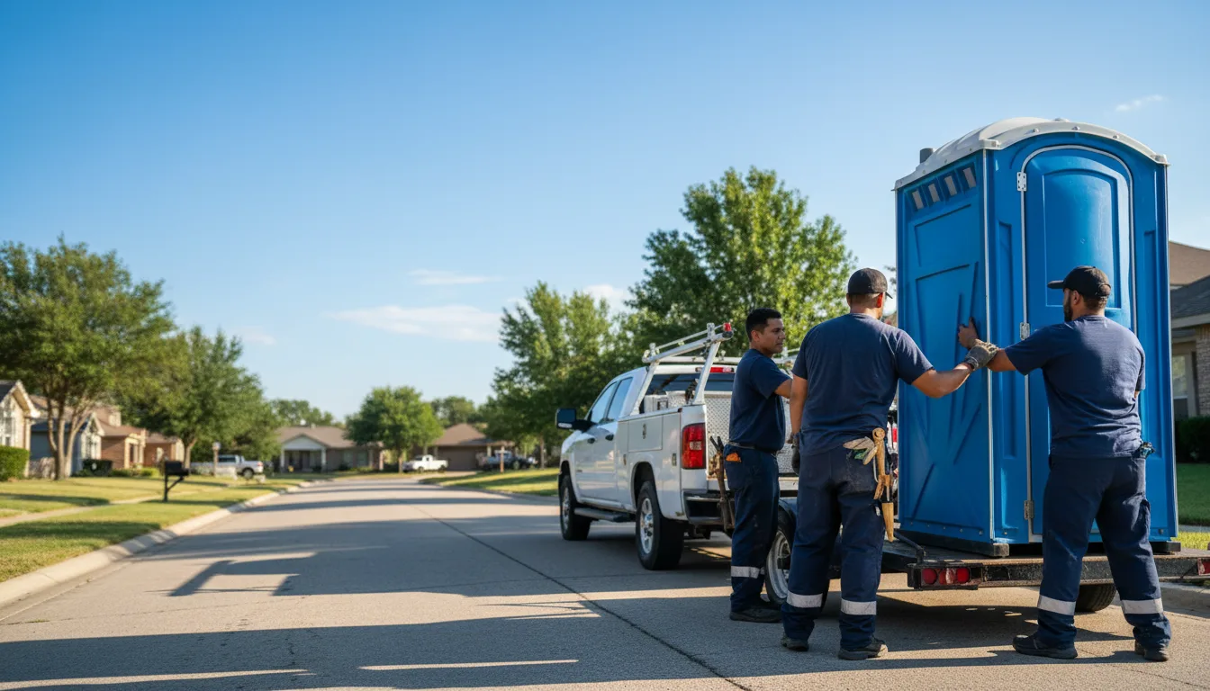 Portable Toilet Rental in Mercer, PA near me